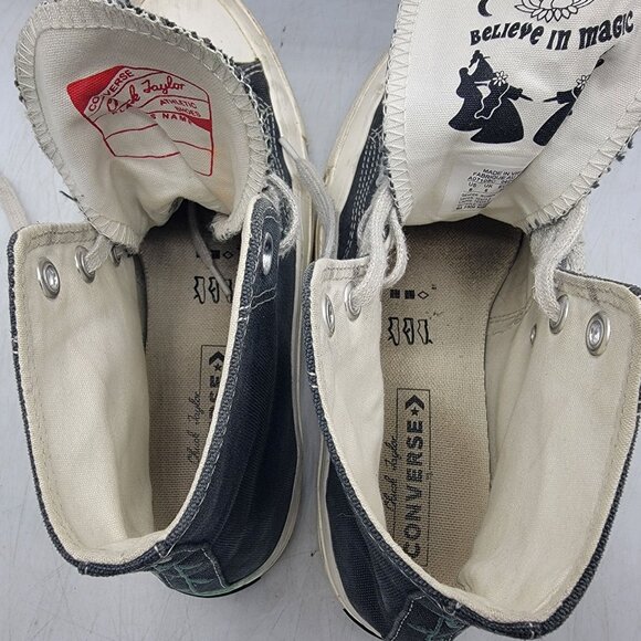 Converse Chuck 70 Hi Womens 8 Secret Pines EGret Ritual Rose Black Shoes A07108C - Picture 6 of 15